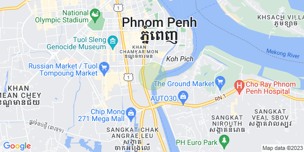 百色河分区, 占卡蒙, 金边地图