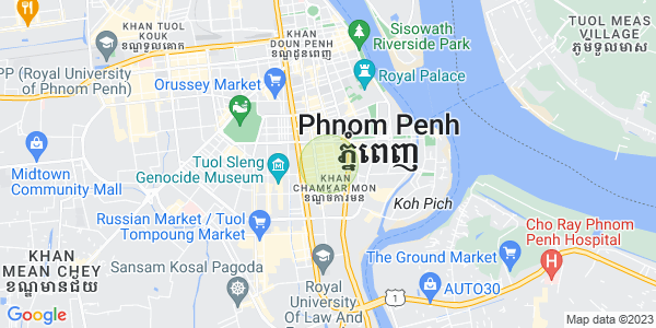 แผนที่ BKK 1, บึงเกงกอง, พนมเปญ