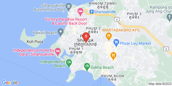 Mapa: Sangkat Bei, Sihanoukville
