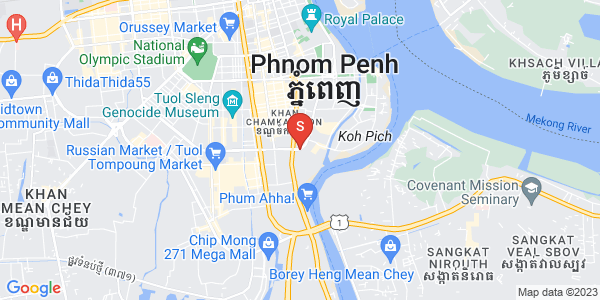 แผนที่ Sothearus 003, โตนเลบาสัก, จัมการมอน, พนมเปญ