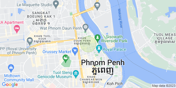 新金边, 森速区, 金边地图