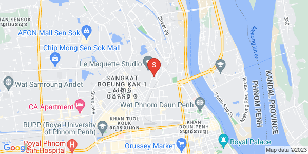 Map of Tuol Sangkae 1, Russey Keo, Phnom Penh