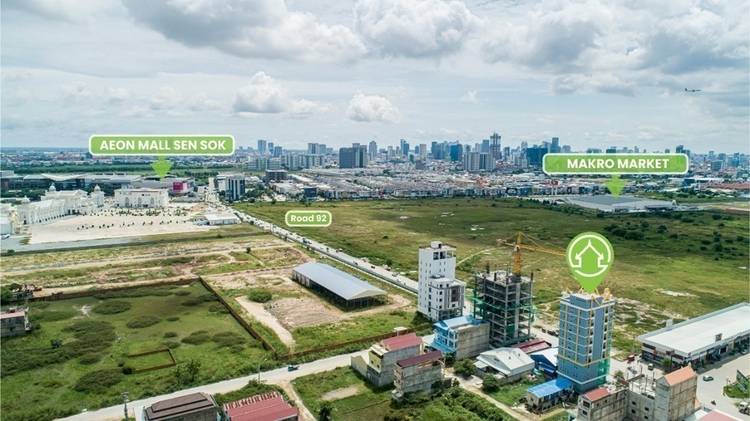 អាគារ For Sale & Rent នៅ Phnom Penh Thmey, Sen Sok, Phnom Penh