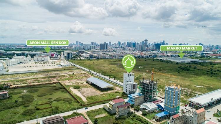 Building For Sale & Rent in Phnom Penh Thmey, Sen Sok, Phnom Penh