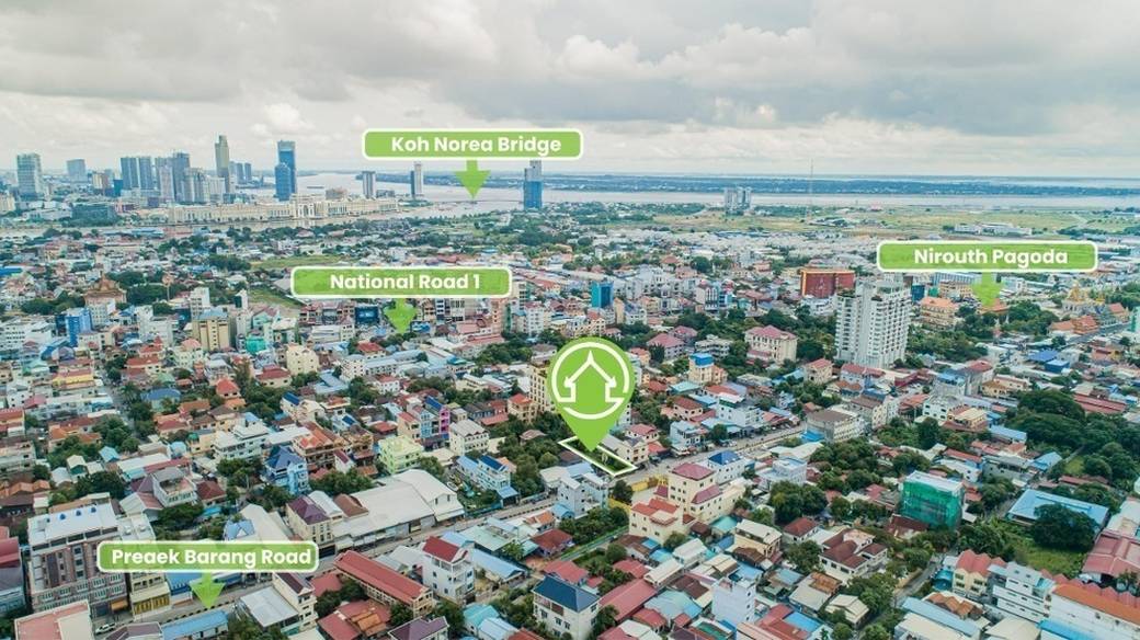 ที่ดิน สำหรับขาย ใน Chbar Ampov I, จบาร์อำเปา, พนมเปญ