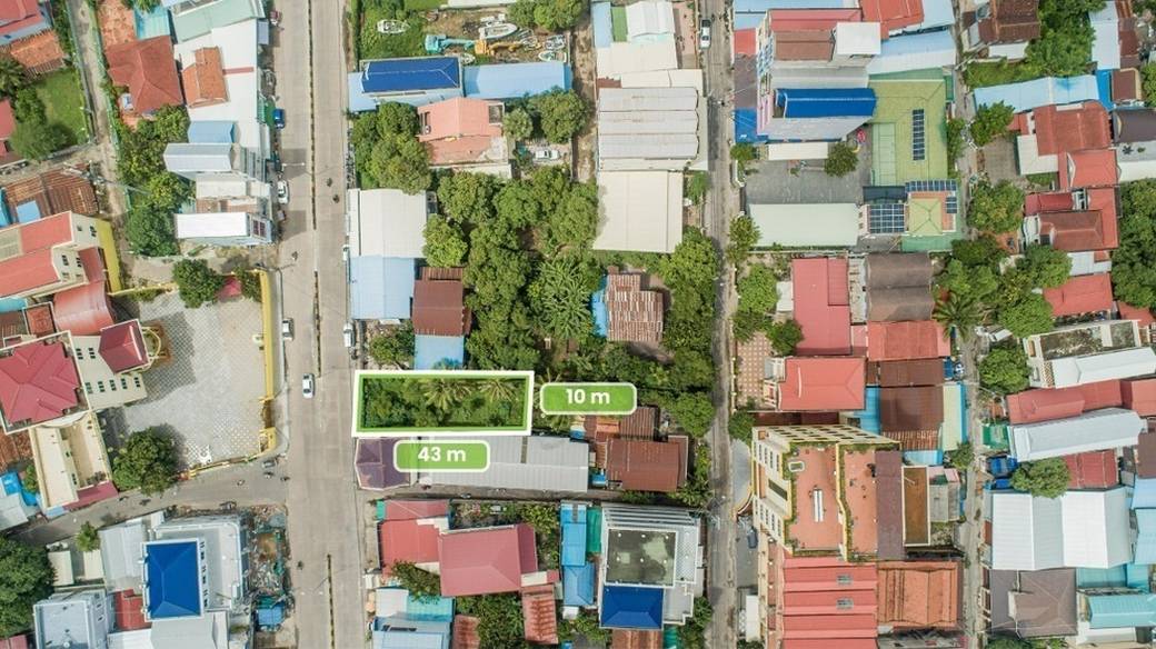 ที่ดิน สำหรับขาย ขนาดที่ดิน 430 ตร.ม.