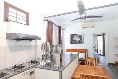 45 sqm Land Size Serviced Apartment For Rent