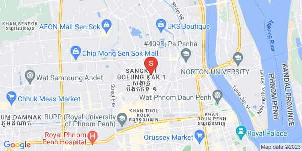 万谷湖1分区, 堆谷区, 金边地图