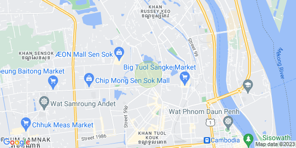 Mapa: Tuol Sangke, Russey Keo, Phnom Penh