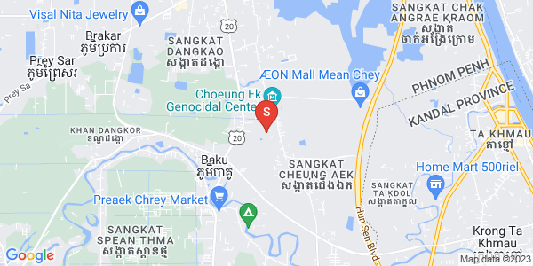 Mapa: Dangkao, Phnom Penh