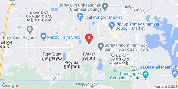 Карта Тул Том Пунг 1, Чамкармон, Пномпень