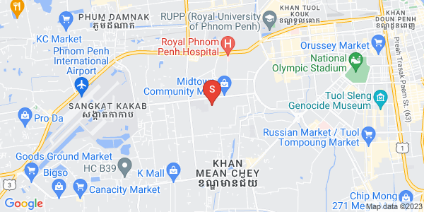 Map of 2004 Chukroth, Ou Baek K'am, Sen Sok, Phnom Penh