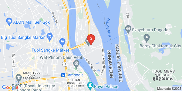 Mapa: Chroy Changvar, Phnom Penh
