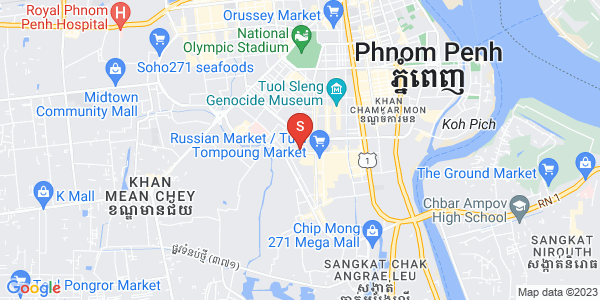 万谷湖1分区, 堆谷区, 金边地图