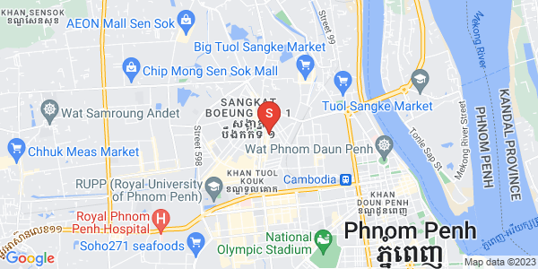 万谷湖1分区, 堆谷区, 金边地图