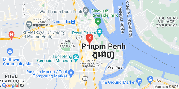 チャクトムク, ドーンペン, プノンペンの地図