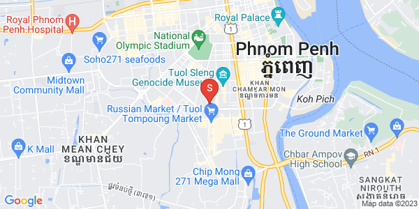 แผนที่ บีเคเค 3, บึงเกงกอง, พนมเปญ