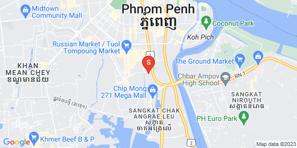 Map of Boeung Trabek, Chamkarmon, Phnom Penh