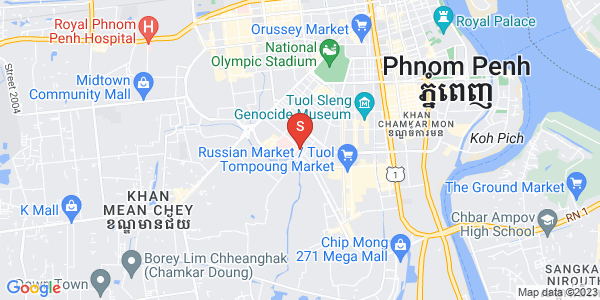 Map of BKK 3, Boeng Keng Kang, Phnom Penh
