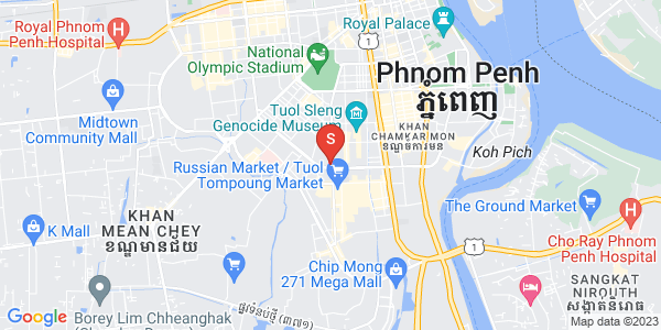 万禾密分区, 占卡蒙, 金边地图
