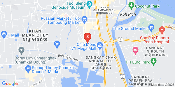 ផែនទី ទួលទំពូង១, ចំការមន, ភ្នំពេញ