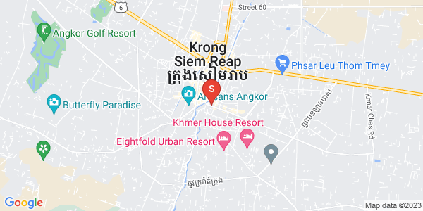 Mapa: Siem Reap