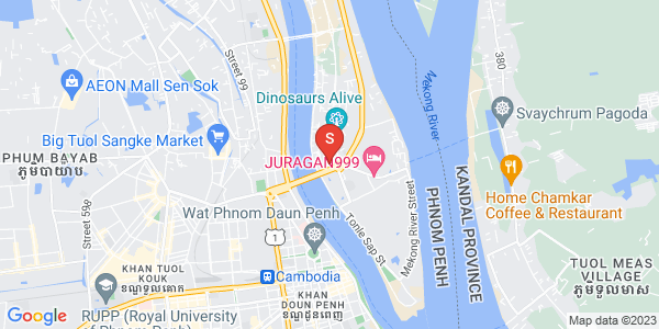 Mapa: Chroy Changvar, Phnom Penh