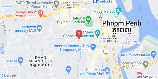 Mapa: Boeung Trabek, Chamkarmon, Phnom Penh