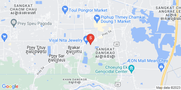 Map of Prey Sa, Dangkao, Phnom Penh