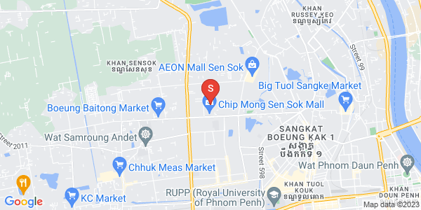 新金边, 森速区, 金边地图