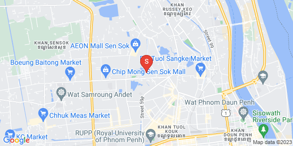 新金边, 森速区, 金边地图