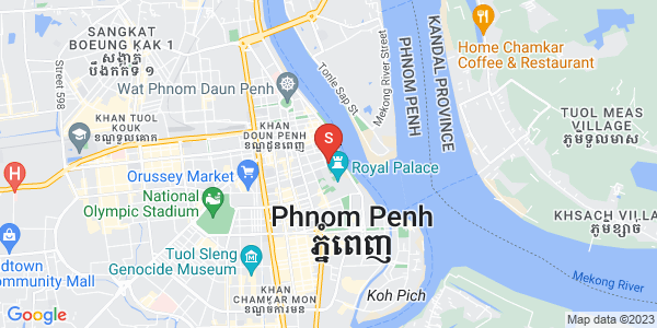 Chey Chumneah分区, 隆边区, 金边地图