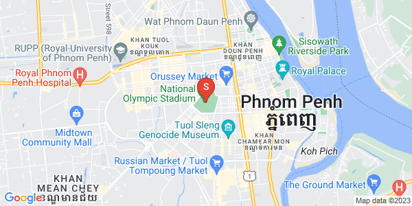 Boeung Prolit구역, 마카라구, 프놈펜 지도