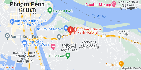 Nirouth分区, 铁桥头区, 金边地图