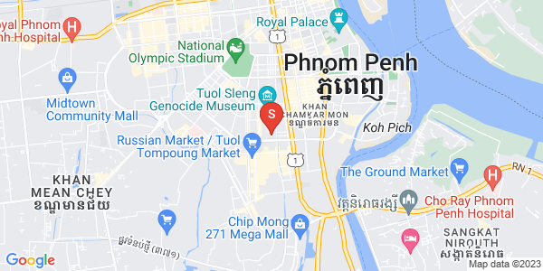 Mapa: BKK 3, Boeng Keng Kang, Phnom Penh