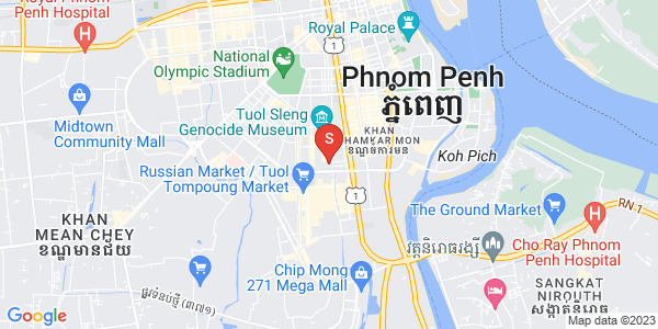 แผนที่ บีเคเค 2, บึงเกงกอง, พนมเปญ