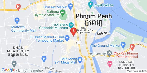 Map of Boeung Trabek, Chamkarmon, Phnom Penh