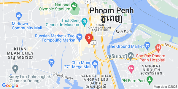 Map of Boeung Trabek, Chamkarmon, Phnom Penh