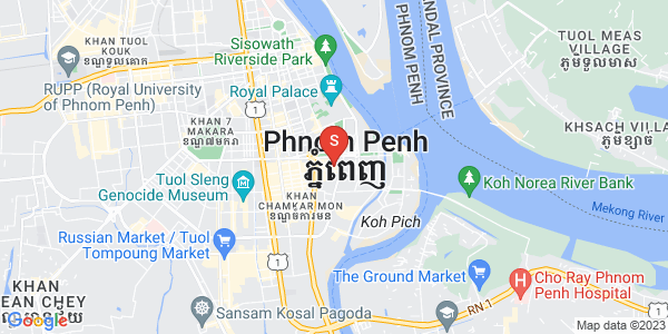 下市仔2分区, 隆边区, 金边地图