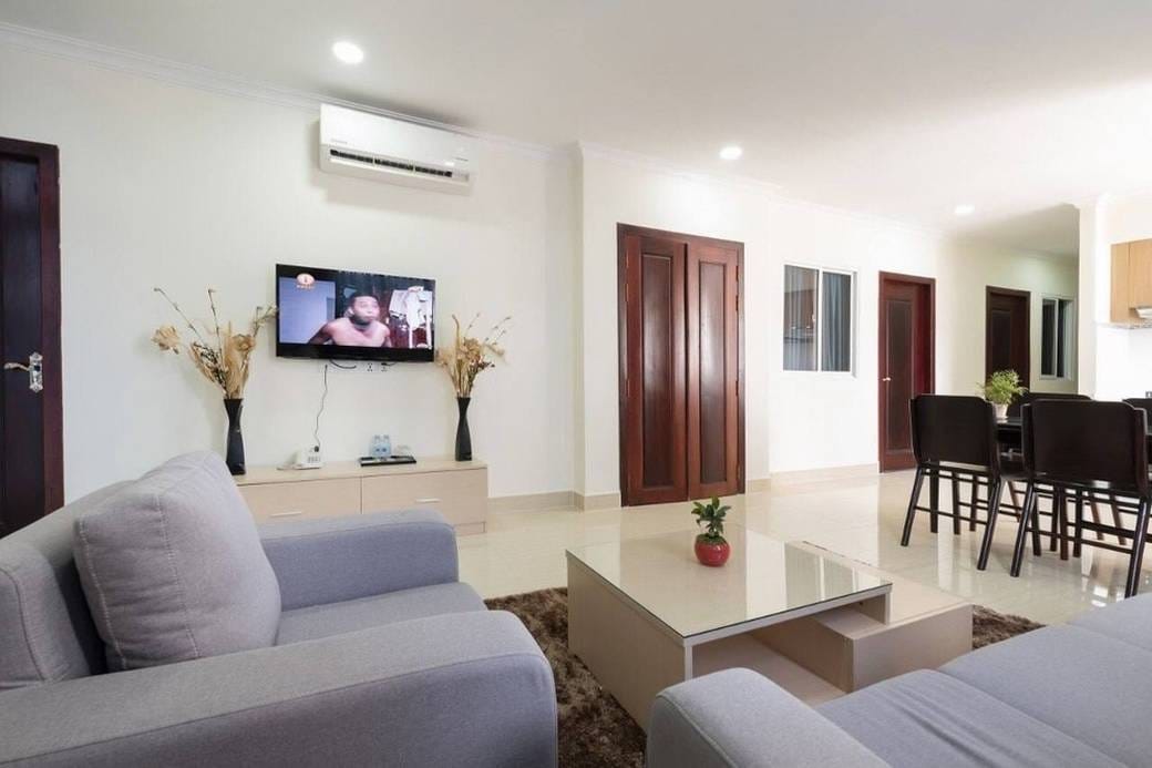 Апартаменты Для Аренды in Boeng Keng Kang $1,000