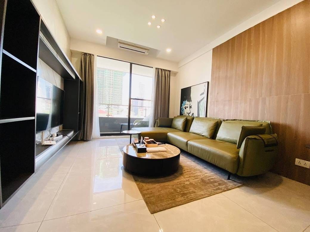 85 sqm Living Size Apartmán K pronájmu in Boeng Keng Kang