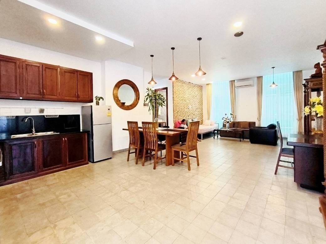 Apartmán se službami K pronájmu in BKK 1, Boeng Keng Kang, Phnom Penh