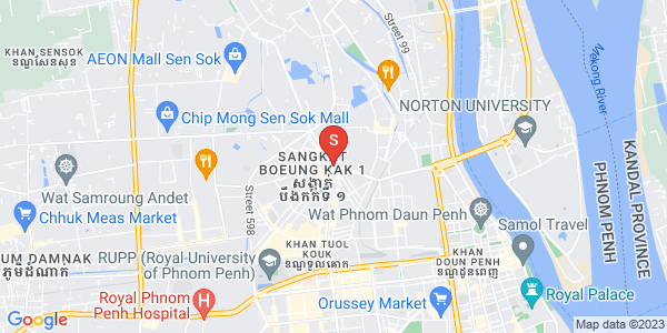 万谷湖1分区, 堆谷区, 金边地图