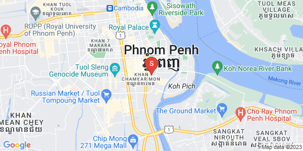 万谷湖1分区, 堆谷区, 金边地图