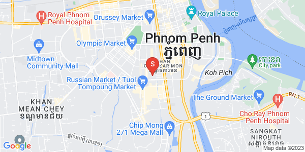 万景岗3分区（BKK3), 波哥堪, 金边地图