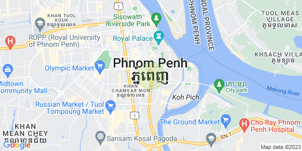 แผนที่ BKK 1, บึงเกงกอง, พนมเปญ