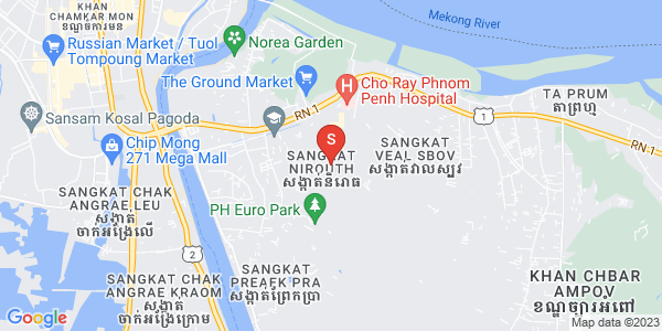 Nirouth分区, 铁桥头区, 金边地图