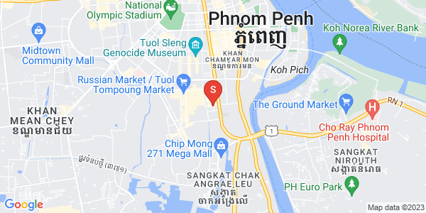 Mapa: Boeung Trabek, Chamkarmon, Phnom Penh