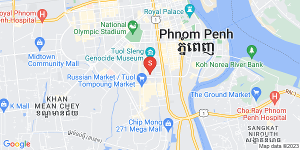 BKK 2, ボンケンコン, プノンペンの地図