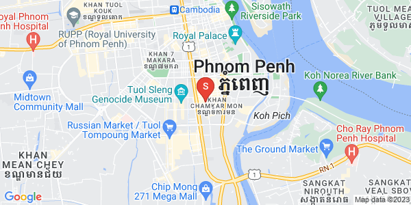 แผนที่ BKK 1, บึงเกงกอง, พนมเปญ